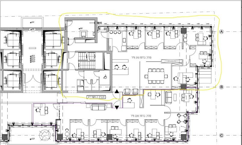 משרדים, הרכבת 58, נווה שאנן, תל אביב יפו