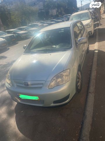 מודעת רכב טויוטה קורולה