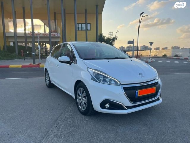 מודעת רכב פיג'ו 208