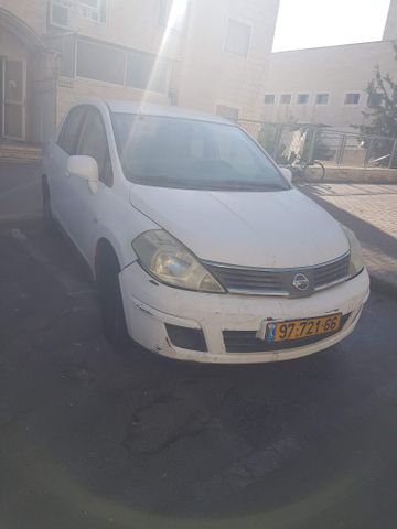 מודעת רכב ניסאן טידה