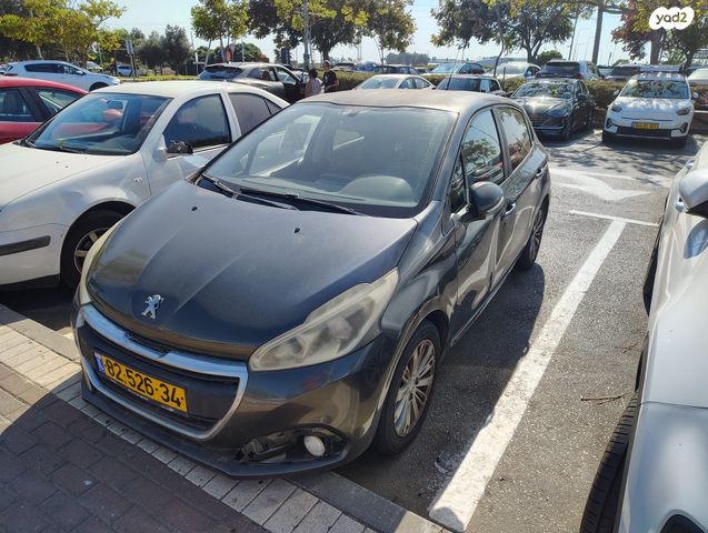 מודעת רכב פיג'ו 208