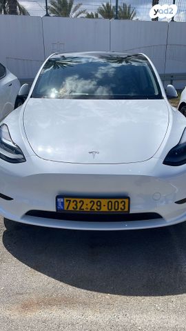 מודעת רכב טסלה מודל Y