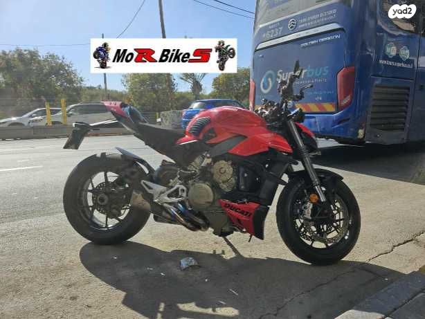 מודעת רכב דוקאטי סטריטפייטר V4