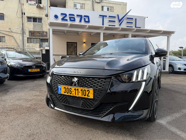 מודעת רכב פיג'ו 208