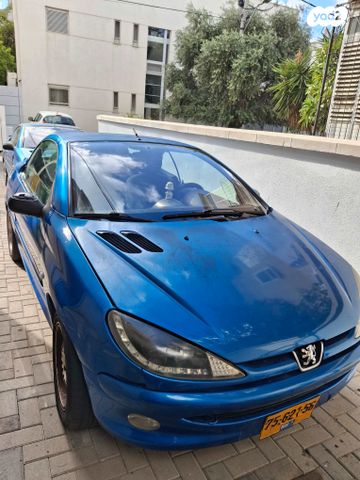 מודעת רכב פיג'ו 206