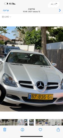 מודעת רכב מרצדס-בנץ SLK
