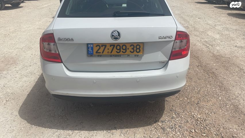 מודעת רכב סקודה ראפיד