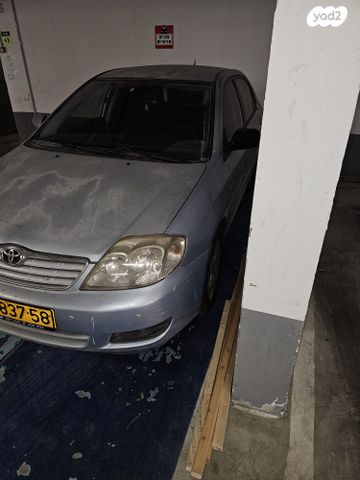 מודעת רכב טויוטה קורולה