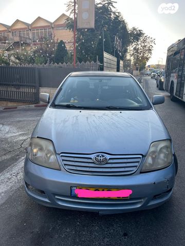 מודעת רכב טויוטה קורולה