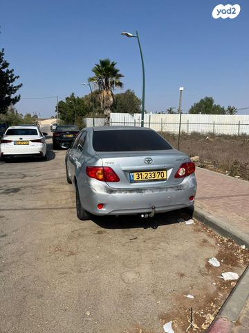 מודעת רכב טויוטה קורולה