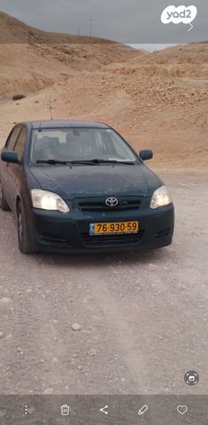 מודעת רכב טויוטה קורולה