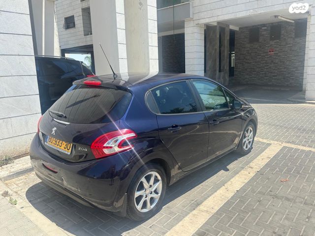 מודעת רכב פיג'ו 208