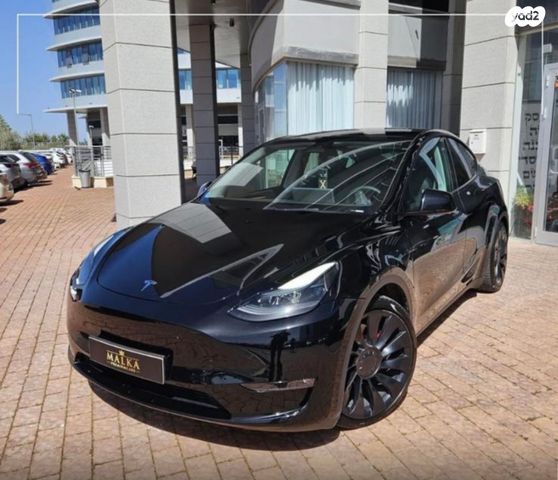 מודעת רכב טסלה מודל Y