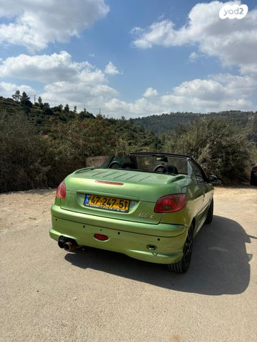 מודעת רכב פיג'ו 206