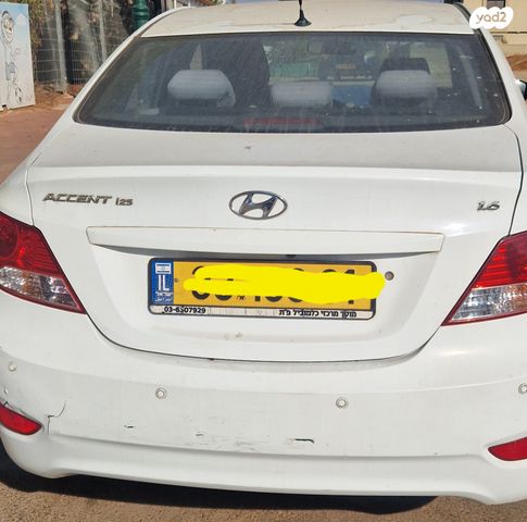 מודעת רכב יונדאי אקסנט i25