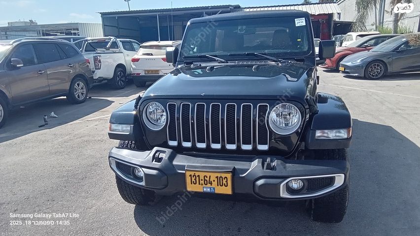 מודעת רכב ג'יפ רנגלר