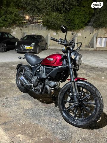 מודעת רכב דוקאטי סקרמבלר אייקון 