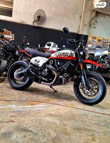 מודעת רכב דוקאטי סקרמבלר אוברן ינדורו 