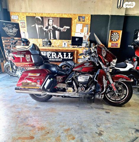 מודעת רכב הרלי דיווידסון אולטרה לימיטד 107