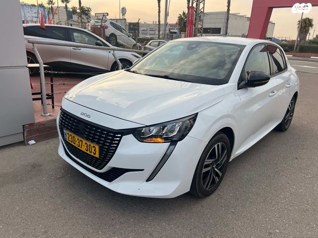 מודעת רכב פיג'ו 208