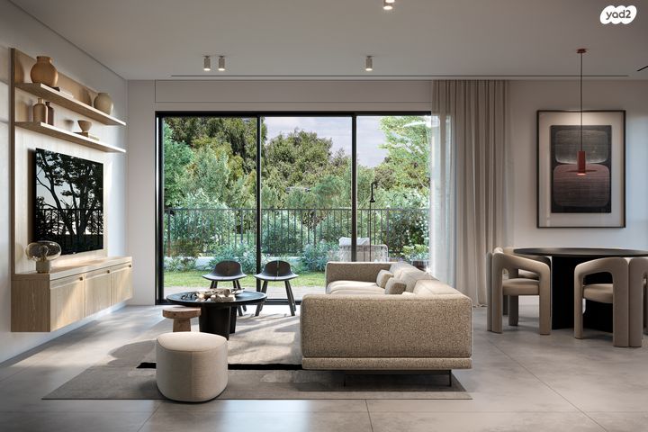 דירת גן, מוסינזון 17, הצפון החדש - כיכר המדינה, תל אביב יפו