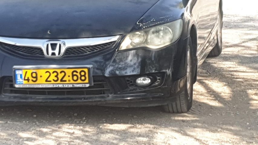 מודעת רכב הונדה סיוויק