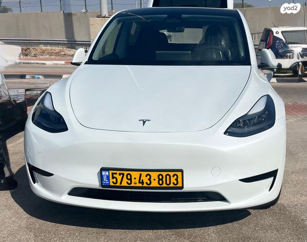 מודעת רכב טסלה מודל Y
