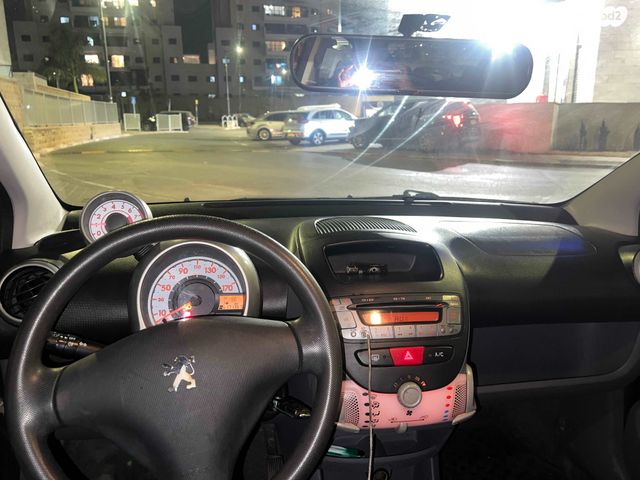 מודעת רכב פיג'ו 107