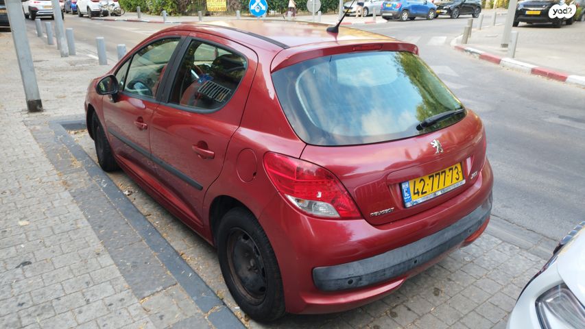 מודעת רכב פיג'ו 207