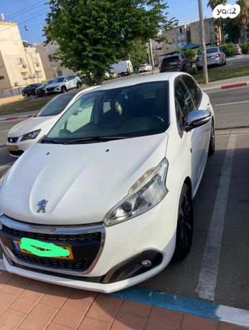 מודעת רכב פיג'ו 208