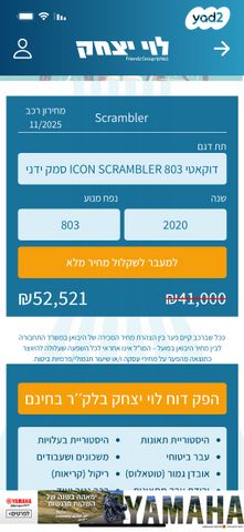 דוקאטי סקרמבלר אייקון