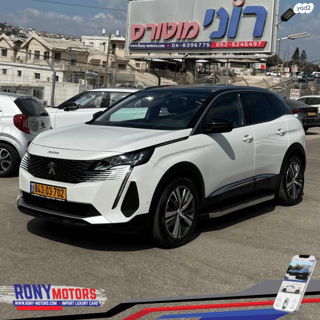 מודעת רכב פיג'ו 3008