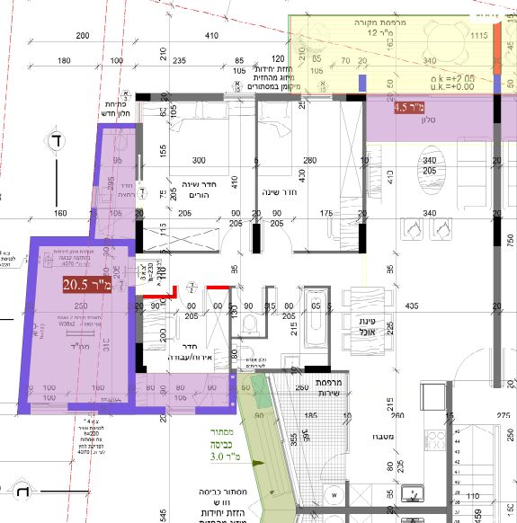 דירה, לאה גולדברג 14, נאות אפקה ב', תל אביב יפו