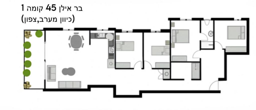 דירה, בר אילן, נווה דוד רמז, רעננה