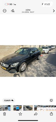 מודעת רכב מרצדס-בנץ C-class