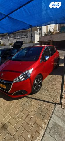 מודעת רכב פיג'ו 208