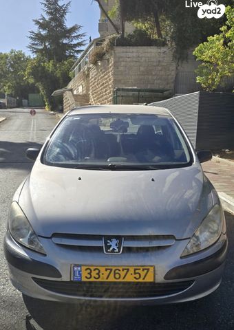 307 XR ידני בנזין האצ'בק 1.6 (110 כ״ס) [2002-2005]