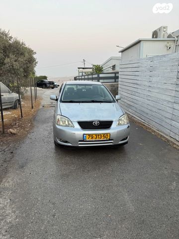 מודעת רכב טויוטה קורולה