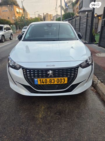 מודעת רכב פיג'ו 208