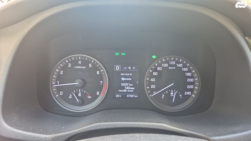 מודעת רכב יונדאי טוסון