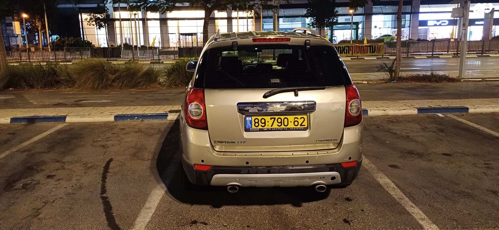 מודעת רכב שברולט קפטיבה