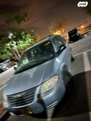 מודעת רכב קרייזלר וויאג'ר