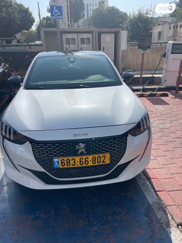 מודעת רכב פיג'ו 208