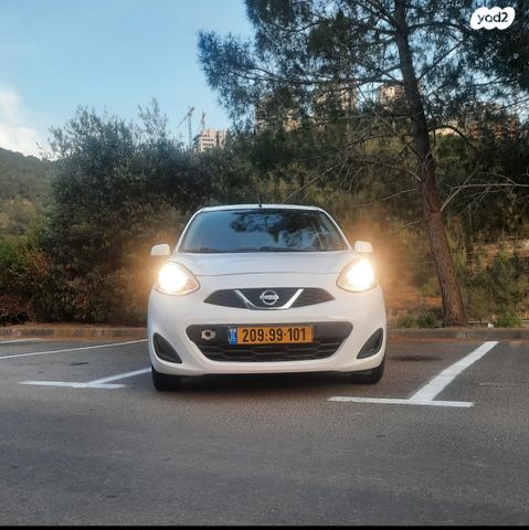 מודעת רכב ניסאן מיקרה