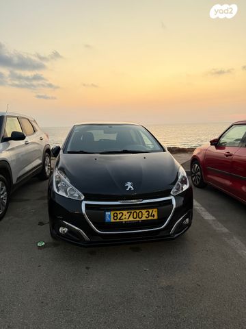 מודעת רכב פיג'ו 208