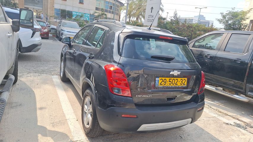 מודעת רכב שברולט טראקס