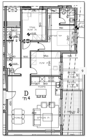 דירה, טרומפלדור, המרכז השקט / מרכז העיר, פתח תקווה