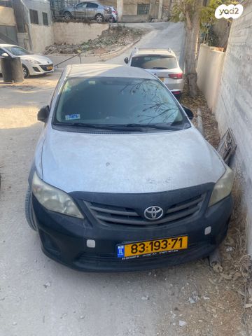 מודעת רכב טויוטה קורולה