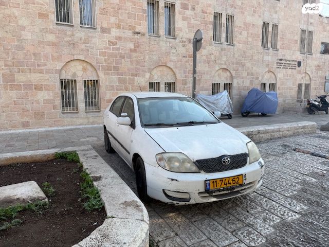 מודעת רכב טויוטה קורולה
