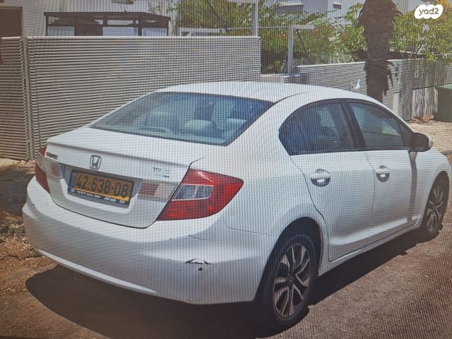 מודעת רכב הונדה סיוויק